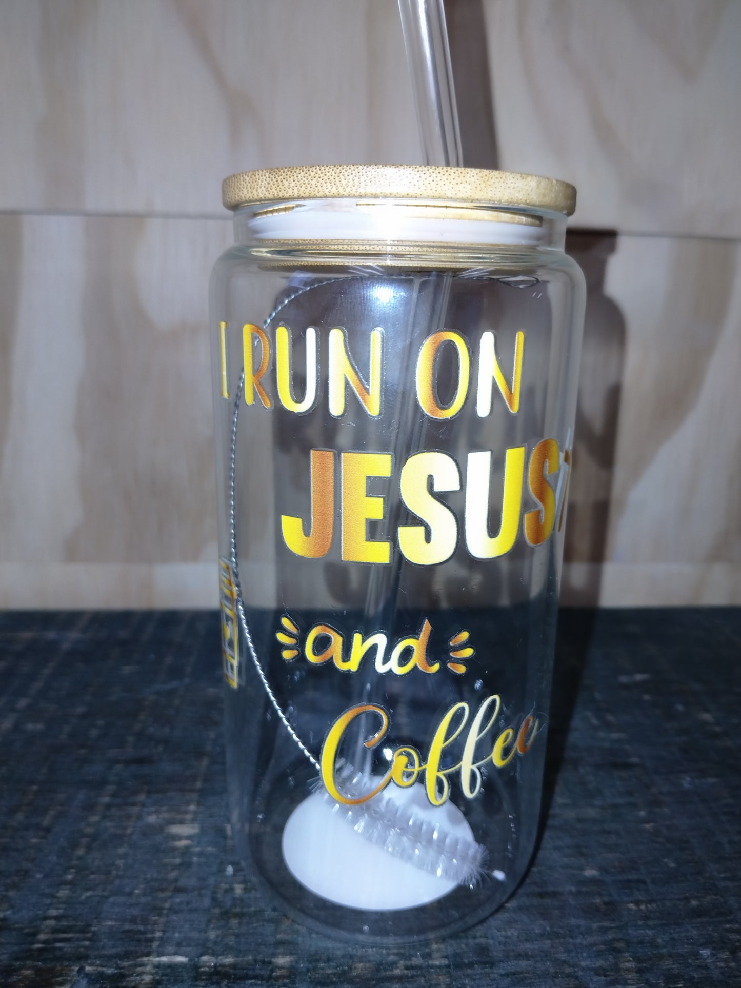 glass tumbler