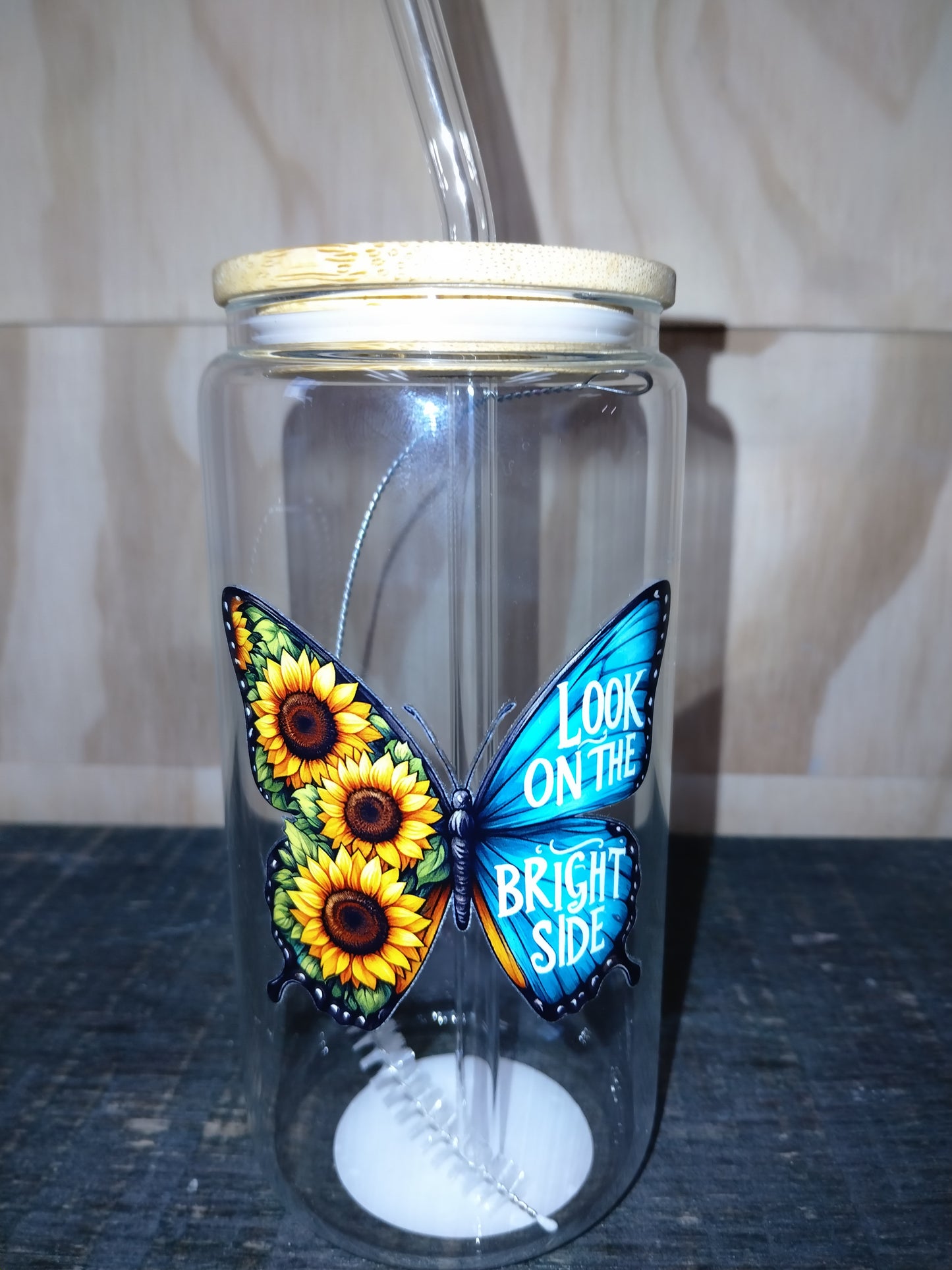 glass tumbler