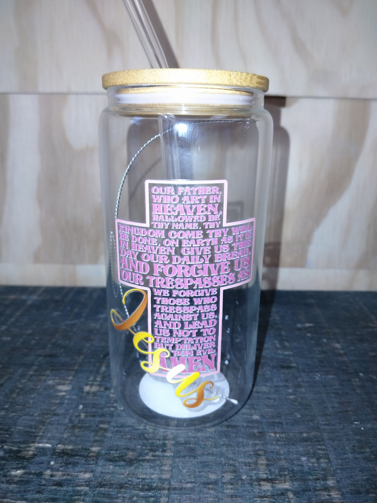 glass tumbler