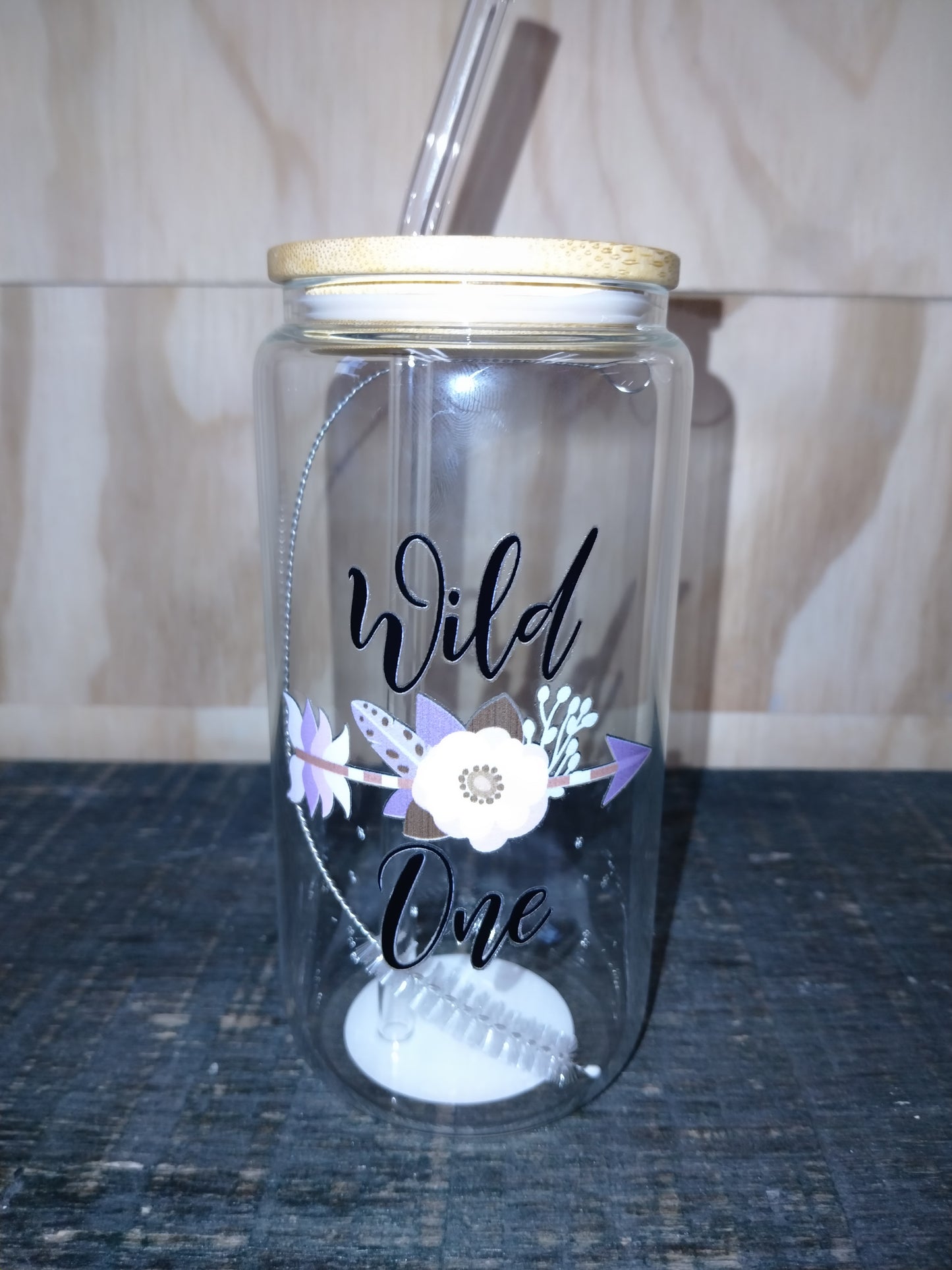 glass tumbler