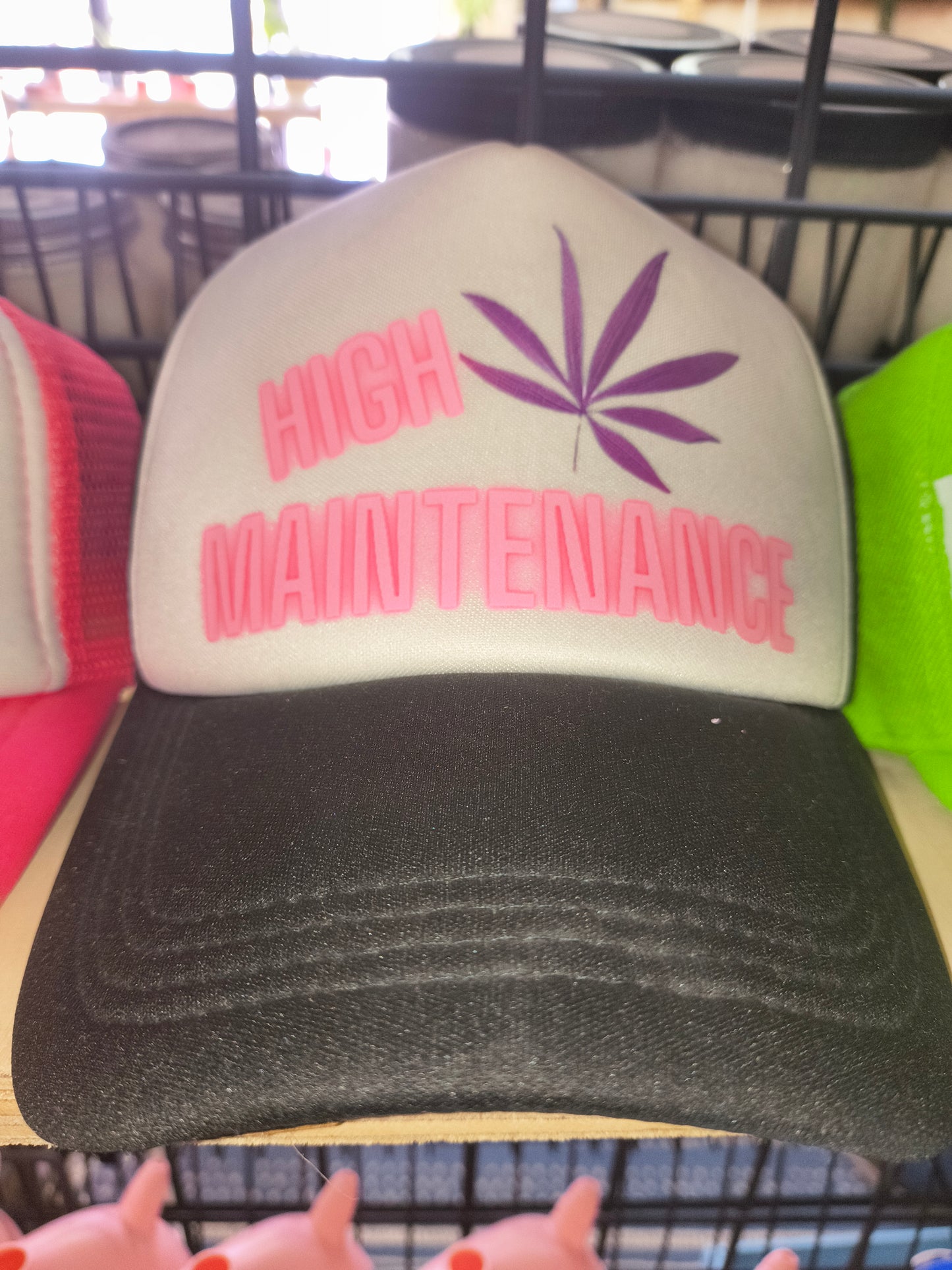 Trucker Hat "High Maintenance"