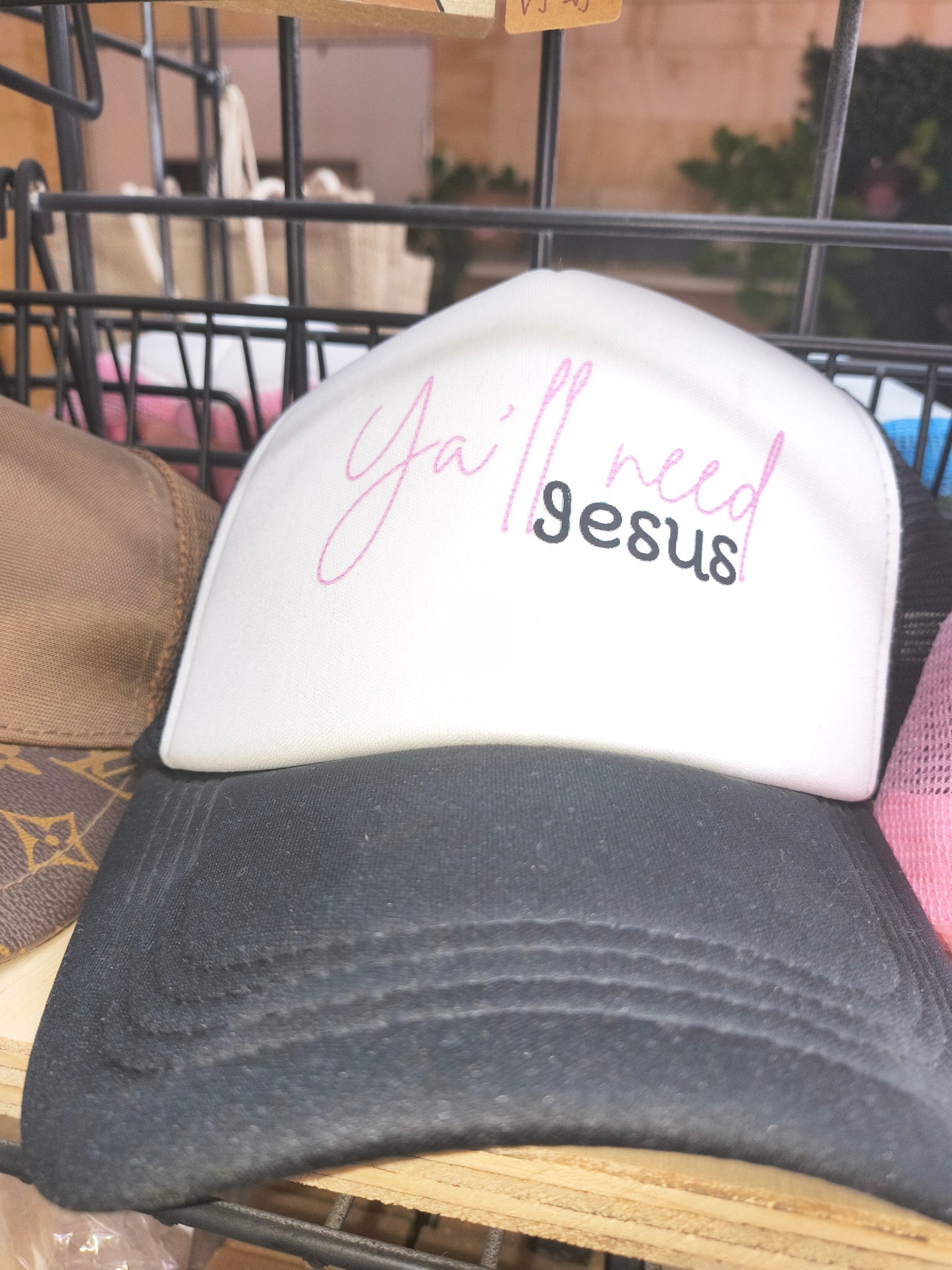 Trucker Hat "Y'all need Jesus"