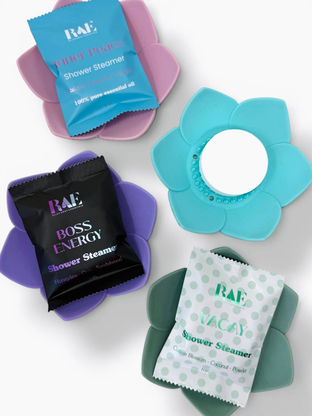 Shower Steamer Tray - Lotus - Flexible Silicone Soap Tray