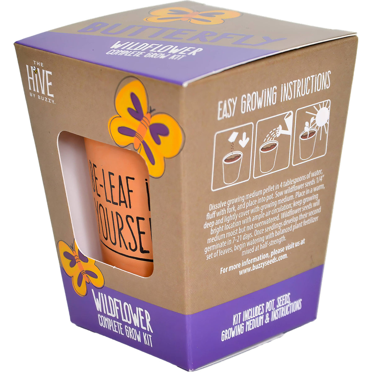Inspirational Wildflower growing kit