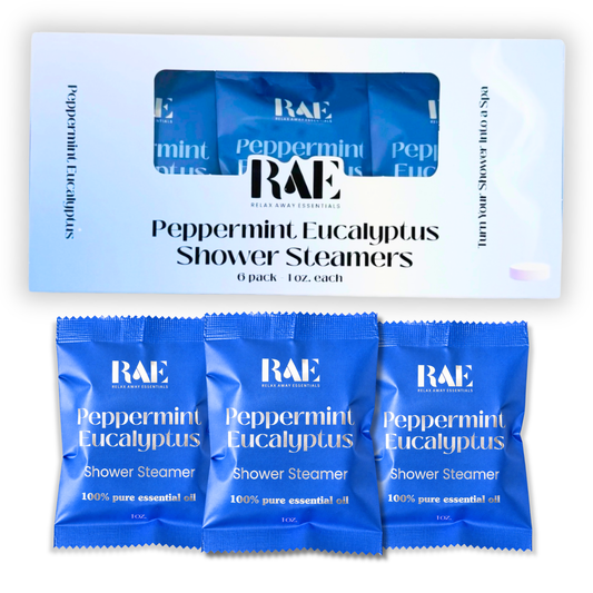 Peppermint Eucalyptus Shower Steamers 6 Pack