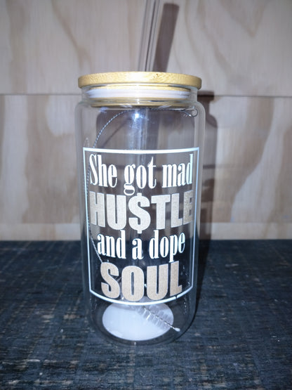 glass tumbler