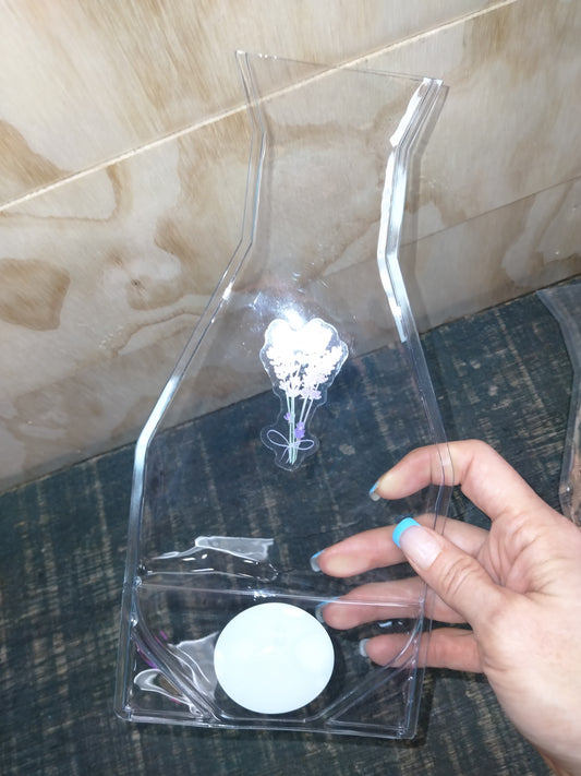 portable, foldable, vase