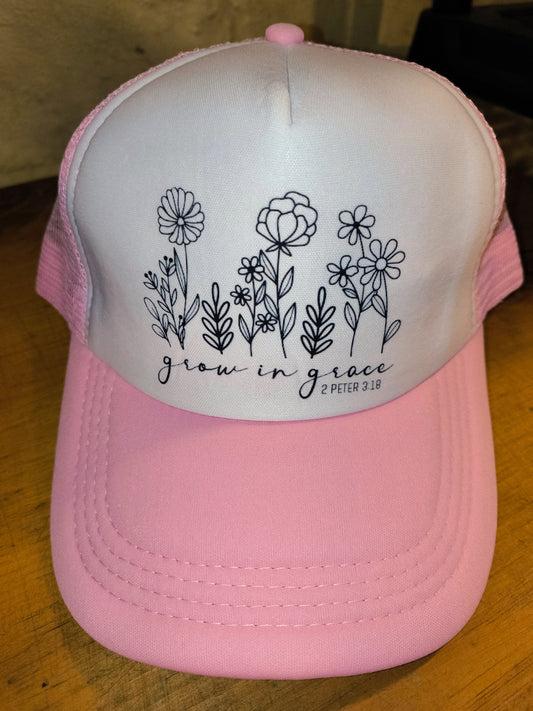 Trucker Hat "Grow in grace"